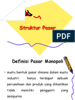 (Materi) Struktur Pasar PDF