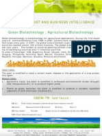 CBDMT - Market and Business Intelligence - Green Biotechnology