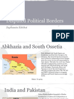 Disputed Political Borders