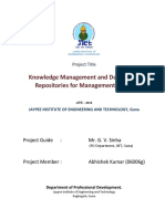 Knowledge Management and Developing Repositories For Management Books