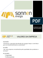 Sonnen - Apresentação Produtos