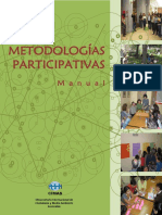 Manual 2010 metodologías participativas