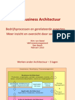 Business Architectuur Model