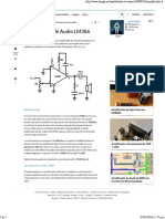 Amplificador de Audio LM386 - Taringa!