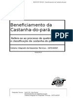 RT - 59693 - Beneficiamento Da Castanha Do Pará