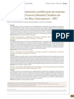 Memória, Ressentimento e Politização Do Trauma