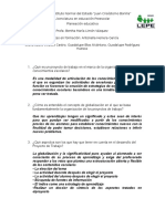 Preguntas "La Organización Del Currículum Por Proyectos de Trabajo"