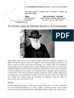 El Curioso Caso de Charles Darwin y La Homeopatía