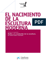 El Nacimiento de La Escultura Moderna