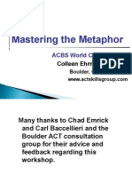 Mastering Metaphors in ACT Therapy