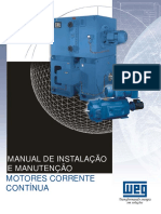 Manual de Instalação e Manutenção de Motores de C.C