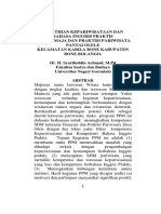 Pelatihan Kepariwisataan Dan Bahasa Inggris Praktis Bagi Remaja Dan Praktisi Pariwisata Pantai Olele Kecamatan Kabila Bone Kabupaten Bone Bolango