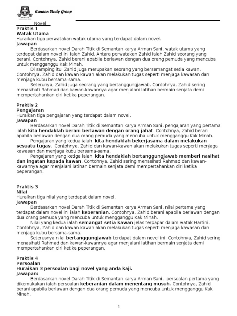Novel F2 2016 Cara Pdf