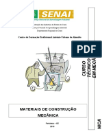 SENAI - Apostila Materiais Construção Mecânica 2011