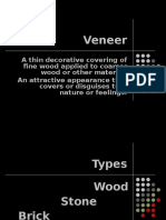 On Veneer and Laminates Architectural