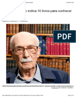 Antonio Candido Indica 10 Livros para Conhecer o Brasil - Blog Da Boitempo