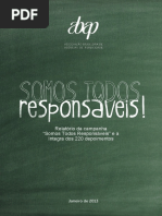 Relatório Somos Todos Responsáveis