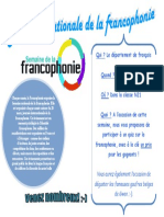 Affiche Francophonie 2