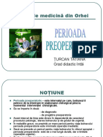 Perioada Preoperatorie