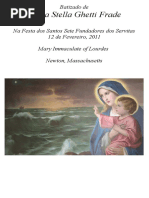 Modelo de Batizado no Rito Tridentino