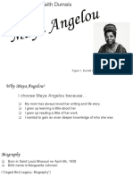 Artist Project_ Maya Angelou