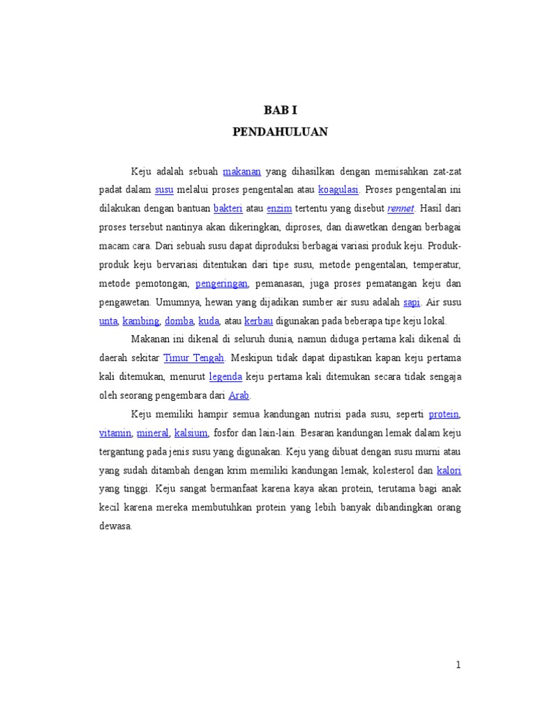 Makalah Bioteknologi (Pembuatan Keju)