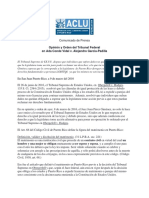 Comunicado de Prensa-Ada Conde Vidal v. Alejandro García-Padilla (9marzo2016)LC