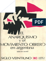 El Anarquismo y El Movimiento Obrero en Argentina - Iaacov Oved