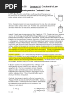 Coulombs Law