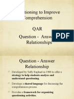 Questioning To Improve Comprehension