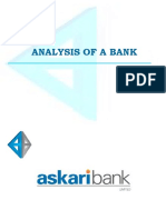 Analysis of A Bank