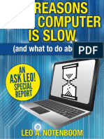 10 Reasons Your Computer Is Slow