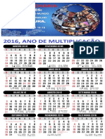 Calendário Admissionária