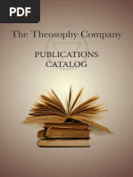 Theosophy Company Publications Catalog