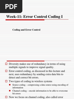 Coding