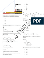 Aieee-2010 Model Paper/SAMPLE PAPER BY ANURAG TYAGI CLASSES