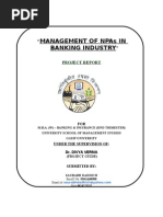 Download Management of NPA in Banking by saurabhdadhich SN30350791 doc pdf