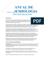 Manual de Epidemiologia 2009