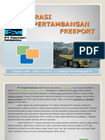 Operasi Pertambangan Freeport (Presentasi) by Rizky Kurnia