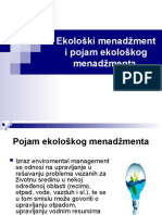 Danijela Đikić - Ekološki Menadžment I Pojam Ekološkog Menadžmenta