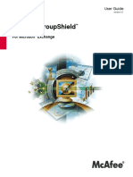Mcafee Groupshield 7.0 For Microsoft Exchange User Guide