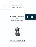 White Paper On Indian States-1950