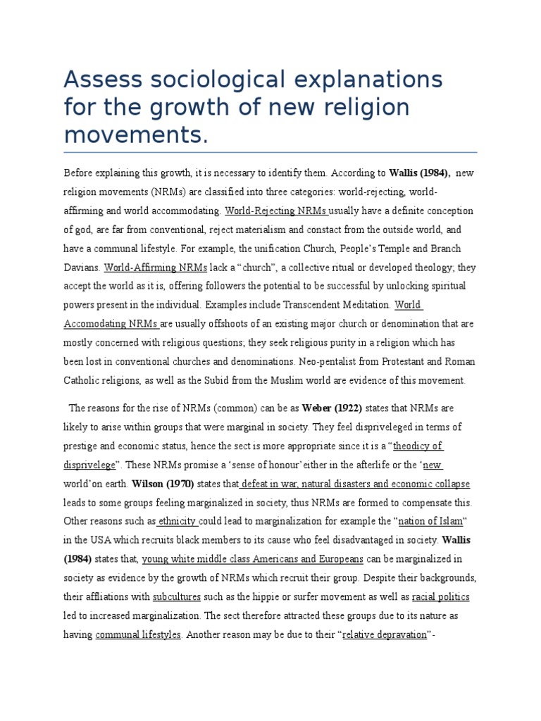 Religious movements in history image