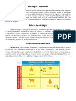 Estratégias Combinadas e Seleção de Estratégias