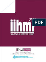 IIHMR-30th State of Institute Report