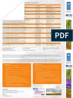 Calendar 2016 Training Procurenment Undp