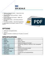Btwin Printer Scale: Features