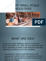 Role of Small Scale Industries