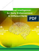 Artificial Intelligence an Early Enhancement in Different Verticals