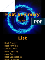 Heat Summary